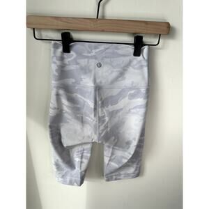 Lululemon Wunder Under Short 10" *Ribbed Size 2 Camo